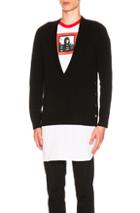 Givenchy Side Snap Pullover In Black
