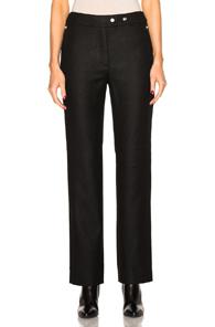 Acne Studios Svanborg Dry Pants In Black