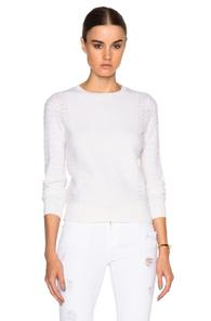 A.p.c. Margot Sweater In White