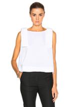 Victoria Victoria Beckham Double Knot Top In White