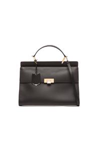 Balenciaga Le Dix Zip Cartable Aj In Black