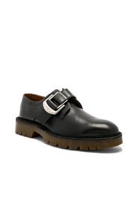 Givenchy Leather Cruz Monks In Black