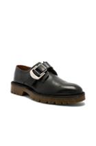 Givenchy Leather Cruz Monks In Black