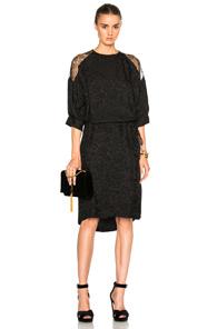Preen By Thornton Bregazzi Ava Dress In Black,floral