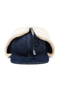 Stella Mccartney Denim Hat In Blue
