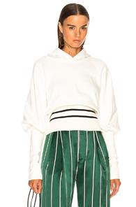 Maggie Marilyn Way Past Curfew Hoodie In Stripes,white