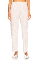 Raquel Allegra High Waisted Easy Pant In Blue,neutral,red,stripes
