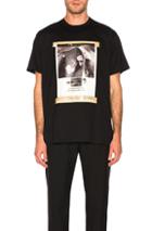 Burberry Archive Photographic Tee In Black