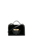 Loewe Velvet Barcelona Bag In Black