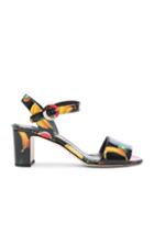 Dolce & Gabbana Heeled Sandals In Black,red