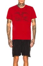 Reese Cooper Eagle Graphic Tee In Red