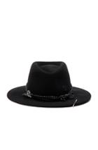 Maison Michel Thadee Hat In Black