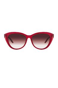 Barton Perreira Graziana Sunglasses In Red