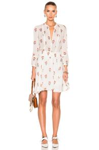 A.l.c. Dasha Dress In Floral,red,white