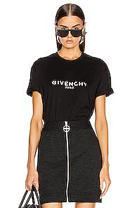Givenchy Shortsleeve T-shirt In Black