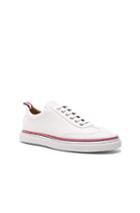 Thom Browne Pebble Grain Trainers In White