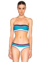 Same Swim Babe Bandeau Bikini Top In Blue