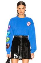 Madeworn Sequin Tongue In Blue