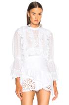 Isabel Marant Zim Top In White