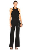 Diane Von Furstenberg Blithe Jumpsuit In Black