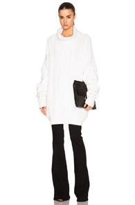 Faith Connexion Twisted Sweater In White