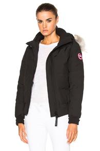 Canada Goose Savona Bomber In Black