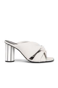 Proenza Schouler Mirror Heel Twist Mules In White