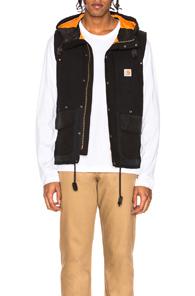 Junya Watanabe X Carhartt Duck Vest In Black