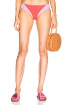 Flagpole Celine Bikini Bottom In Orange,pink,purple