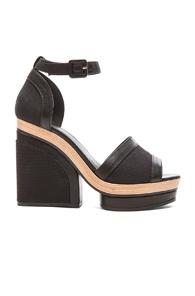 Pierre Hardy Charlotte Sun Heel In Black