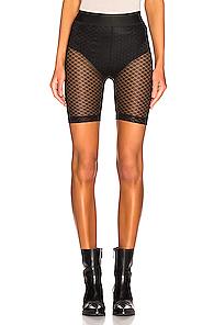 John Elliott Laine Biker Short In Black