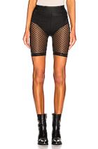 John Elliott Laine Biker Short In Black