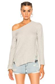 Nsf Addy Sweatshirt In Gray