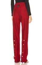 Vetements High Heel Sweatpants In Red