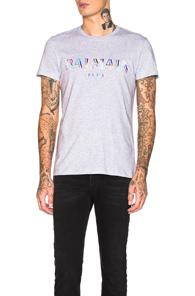 Balmain Balmain Hologram T-shirt In Gray