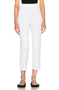 Baja East Cropped Pants In Metallics