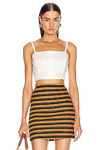 Staud Pear Top In White