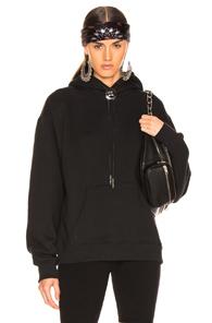 Alexander Wang Bolo Tie Sweatshirt In Black