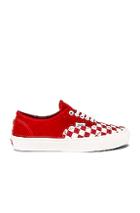 Vans Vault Og Authentic Lx In Plaid,red