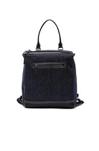 Givenchy Pandora Denim Backpack In Blue