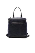 Givenchy Pandora Denim Backpack In Blue