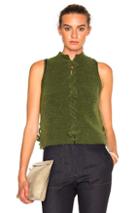 3.1 Phillip Lim Knot Front Sleeveless Top In Green