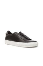 Givenchy Knots Low Top Leather Sneakers In Black
