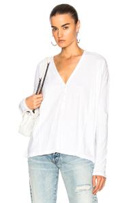 Rag & Bone/jean Dahlia Henley In White