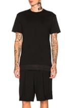 Comme Des Garcons Homme Plus Basic Tee In Black