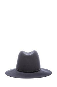 Janessa Leone Michelle Wool Felt Hat In Black