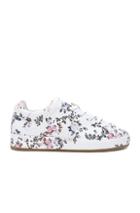 Rag & Bone Leather Rb1 Low Sneakers In White,floral