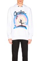 Palm Angels Jessica Hoody In White,neon