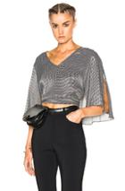 Rachel Comey Plume Top In Black,checkered & Plaid