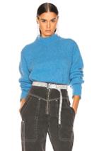 Tibi Easy Pullover In Blue